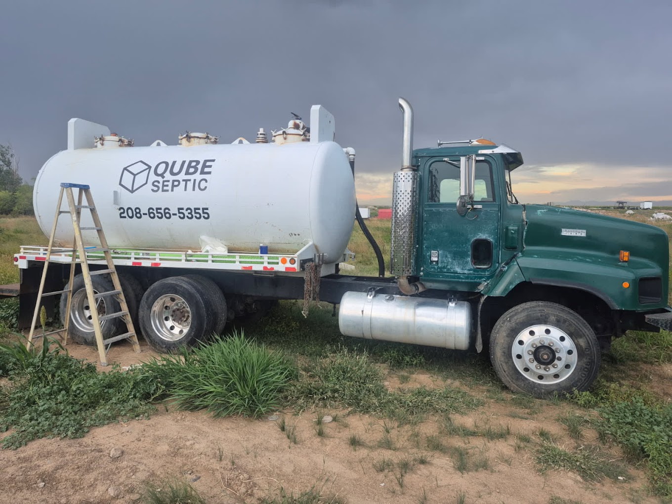 Septic Pumping service by Qube Septic