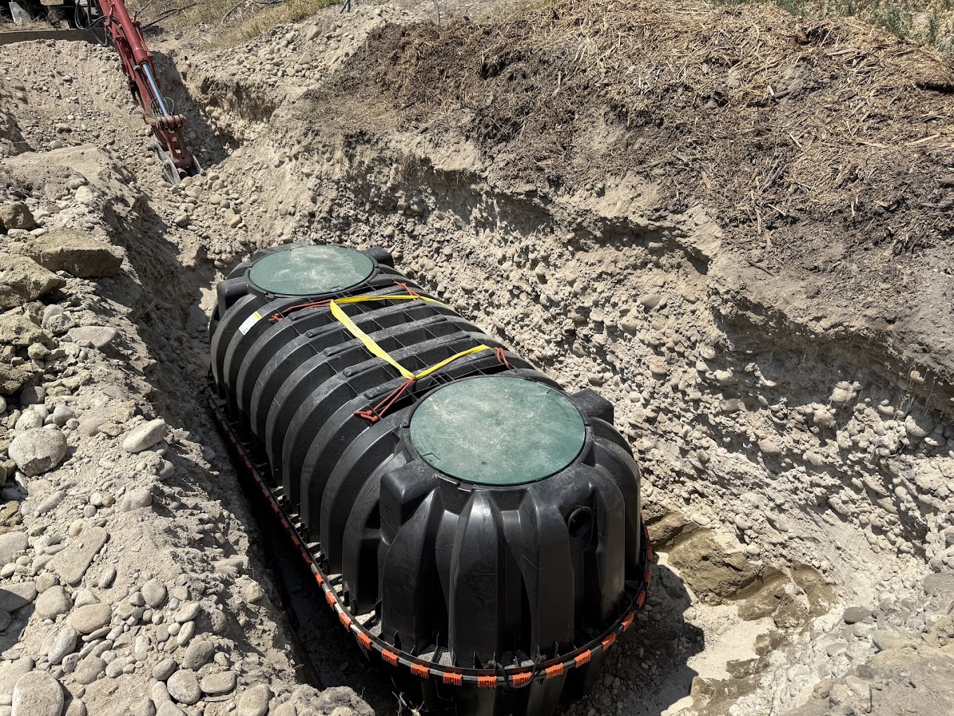 Modern Septic Tank Installation